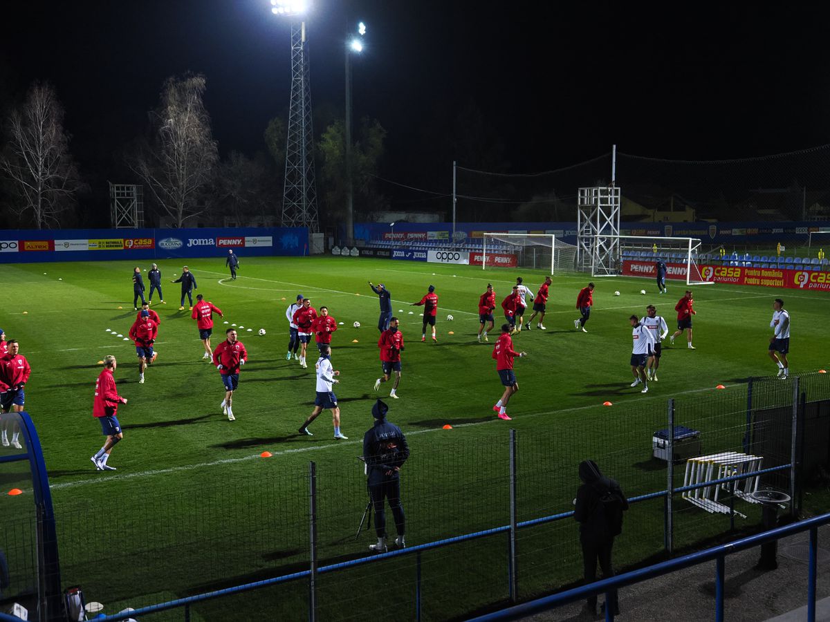 FOTO Antrenamentul naționalei României 21.03.2024