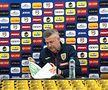 Edi Iordănescu la conferința de presă dinaintea meciului amical cu Irlanda de Nord (foto: Andrei Petrescu)