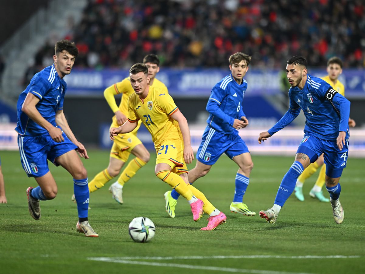 România U20 - Italia U20, 21 martie 2024