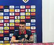 Nicolae Stanciu la conferința de presă dinaintea meciului amical cu Irlanda de Nord (foto: Andrei Petrescu)