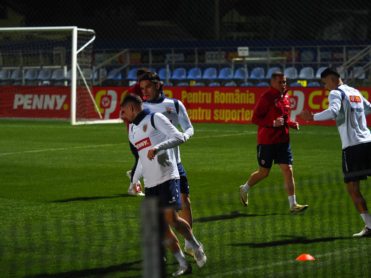 FOTO Antrenamentul naționalei României 21.03.2024