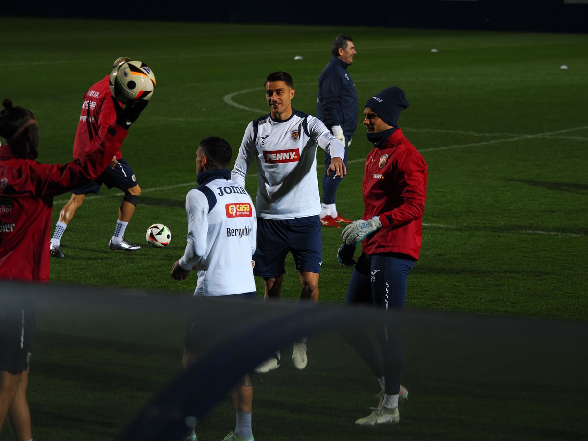 FOTO Antrenamentul naționalei României 21.03.2024