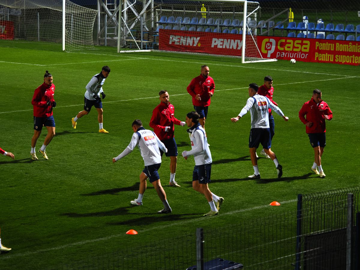 FOTO Antrenamentul naționalei României 21.03.2024
