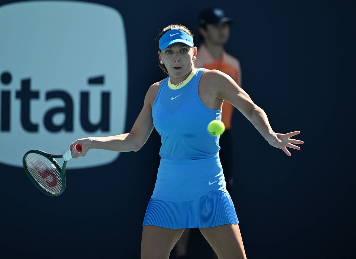 Simona Halep, primul meci de la revenire, în imagini