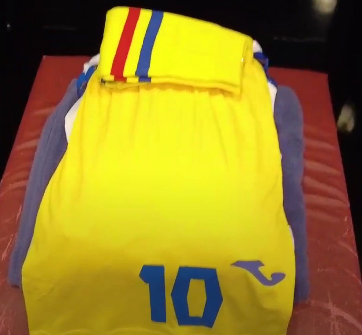 România - Bosnia, imagini de la vestiare