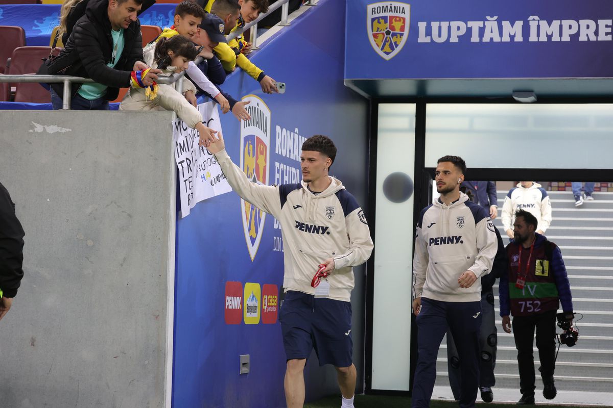 România - Bosnia, imagini dinaintea partidei