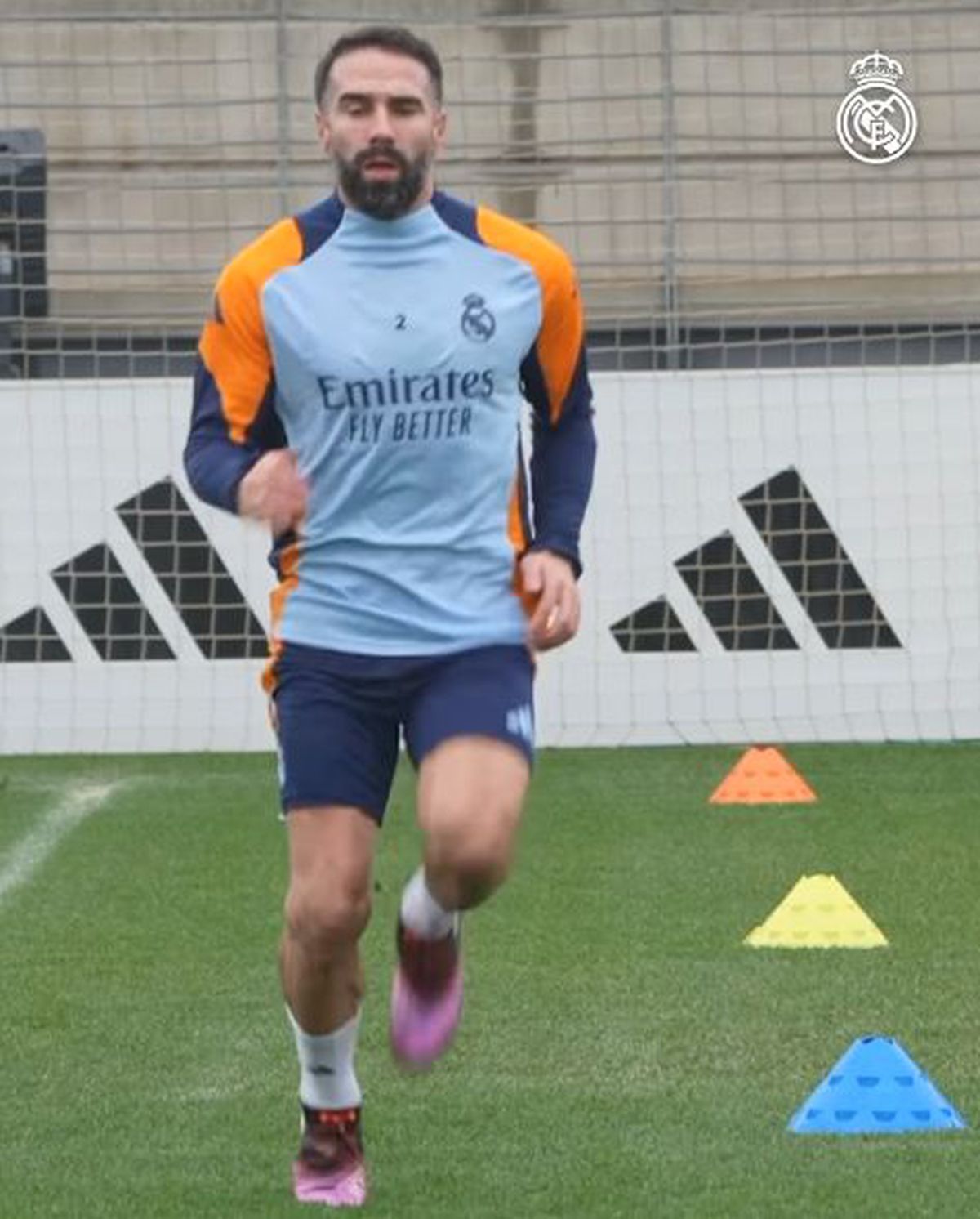 Piciorul lui Dani Carvajal după operație