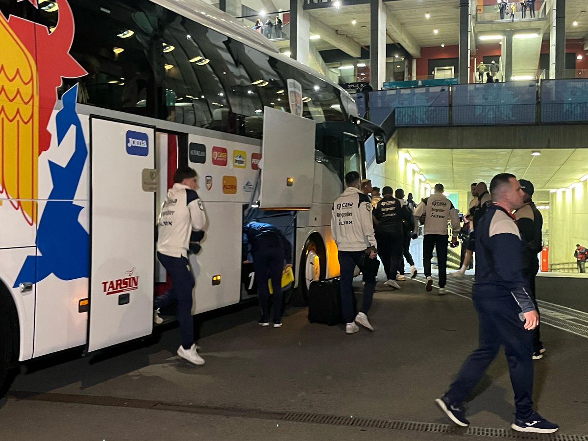 România - Bosnia, imagini dinaintea partidei