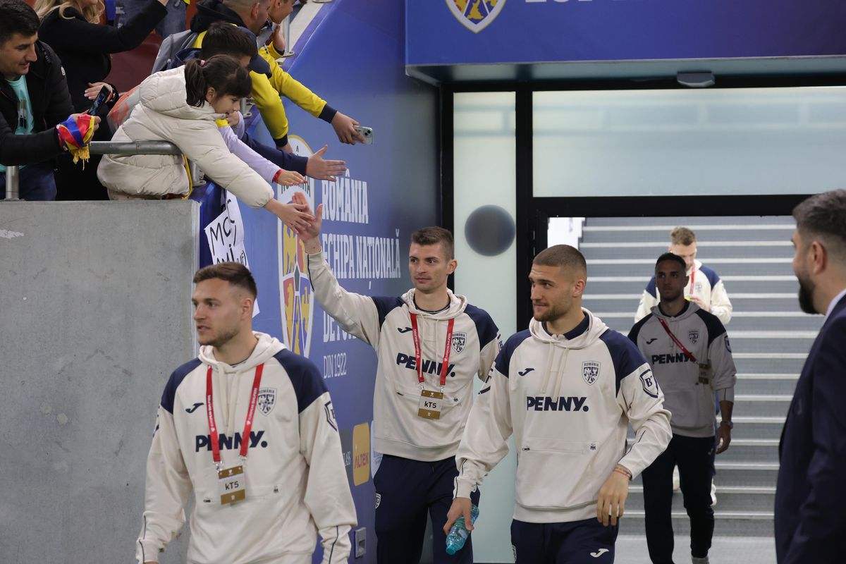 România - Bosnia, imagini dinaintea partidei