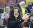 Prezentatoarea TV, Ramona Păun a fost prezentă la România – Bosnia-Herțegovina, meci din preliminariile pentru Campionatul Mondial din 2026. FOTO: Ionuț Iordache (GSP.RO)