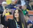 Prezentatoarea TV, Ramona Păun a fost prezentă la România – Bosnia-Herțegovina, meci din preliminariile pentru Campionatul Mondial din 2026. FOTO: Ionuț Iordache (GSP.RO)