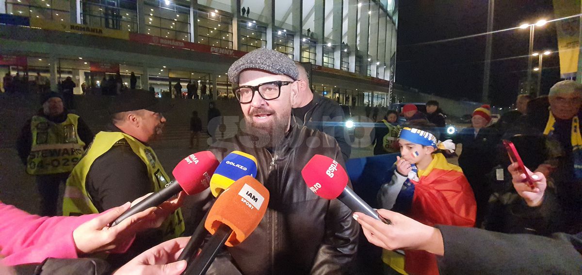 Cristian Popescu Piedone, prezent la România - Bosnia