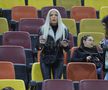 Avocata Laura Vicol a fost prezentă la România – Bosnia-Herțegovina, meci din preliminariile pentru Campionatul Mondial din 2026. FOTO: Ionuț Iordache (GSP.RO)