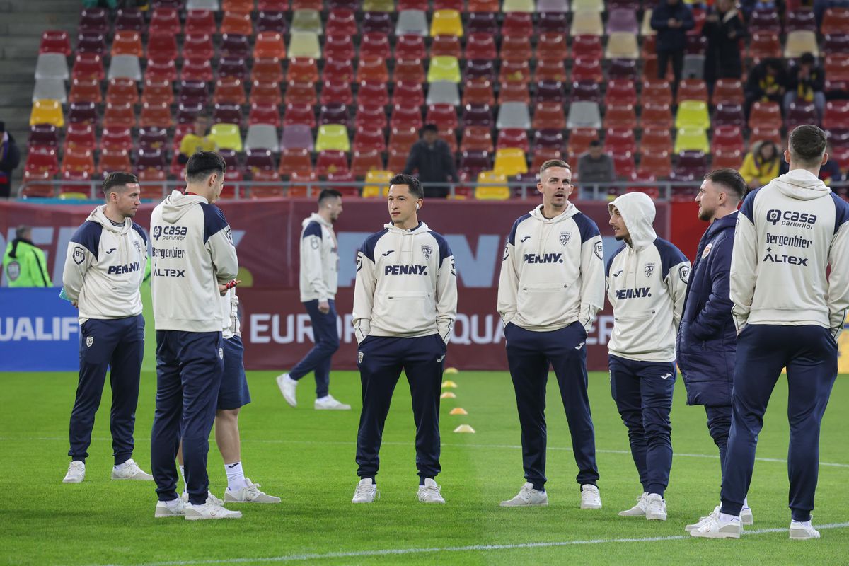 România - Bosnia, imagini dinaintea partidei