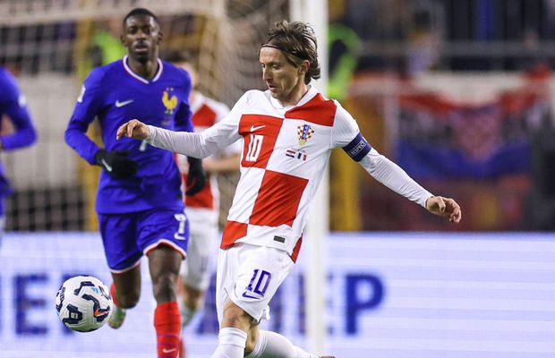 Scenă de necrezut: Luka Modric s-a repezit la Kylian Mbappe în Croația - Franța! » De la ce a pornit scandalul dintre vedetele de la Real Madrid