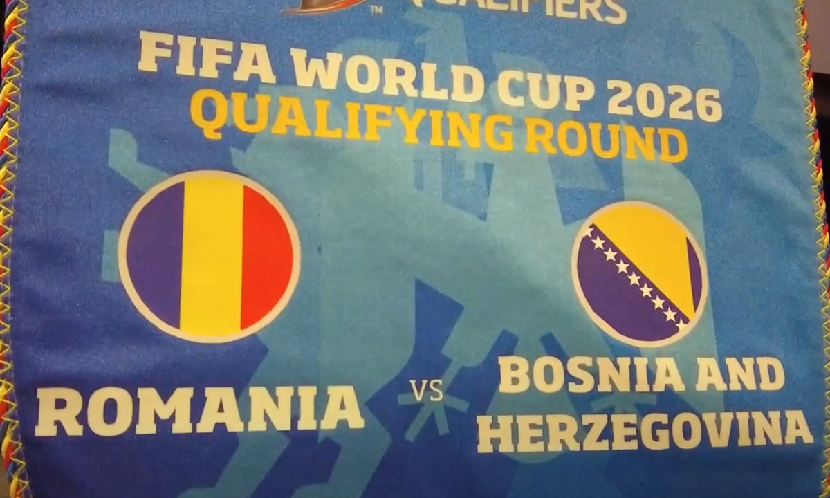 România - Bosnia, imagini de la vestiare