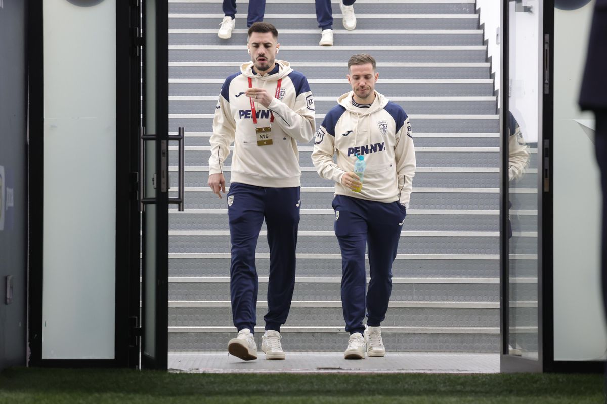 România - Bosnia, imagini dinaintea partidei