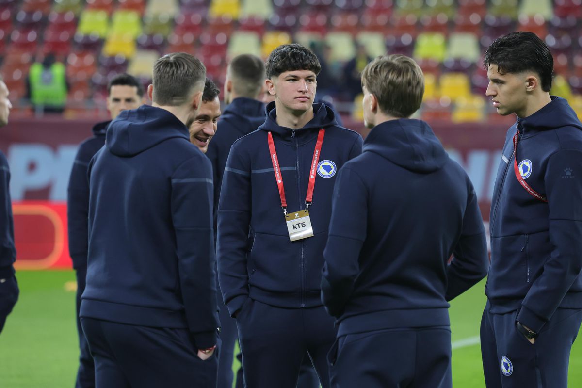 România - Bosnia, imagini dinaintea partidei