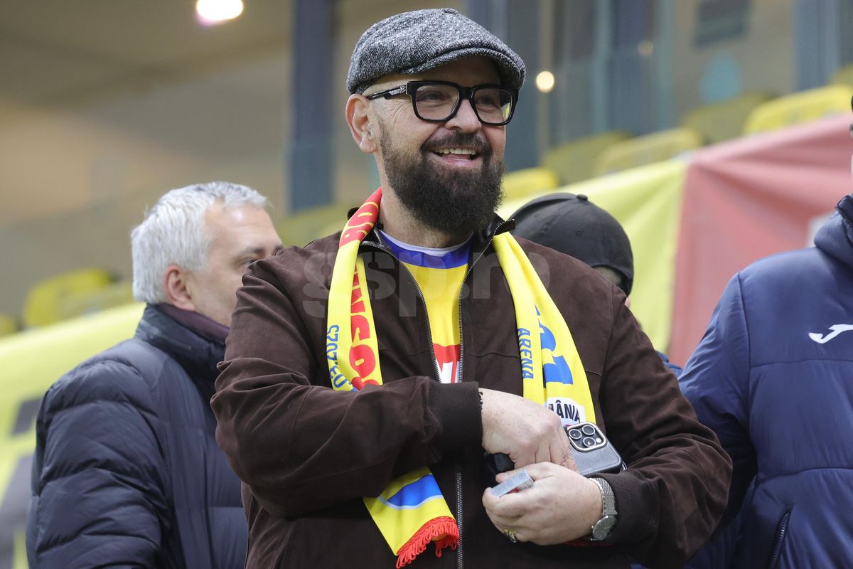 Cristian Popescu Piedone, prezent la România - Bosnia