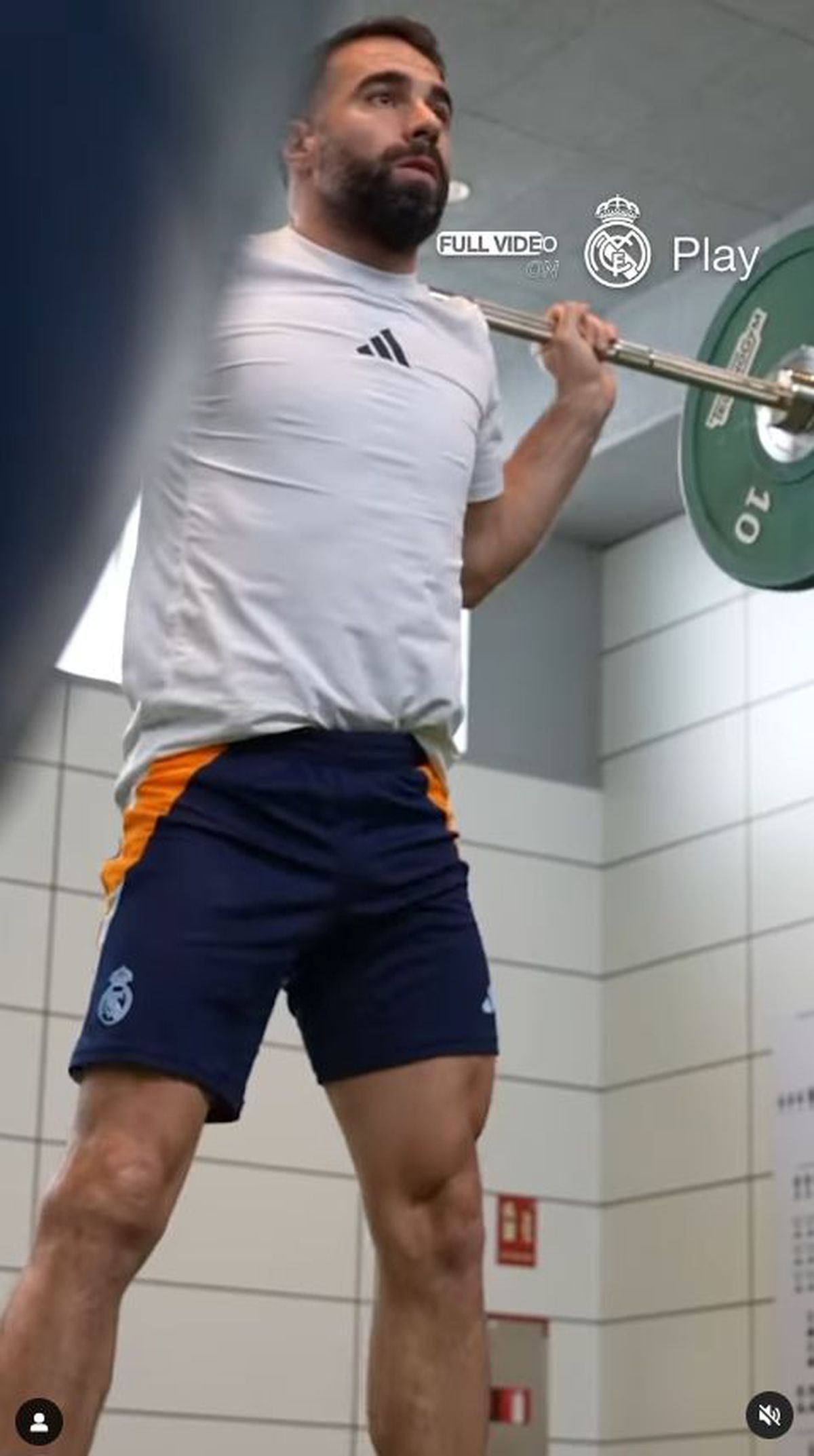 Piciorul lui Dani Carvajal după operație