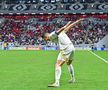 Rasmus Hojlund a celebrat în stilul lui Cristiano Ronaldo în Danemarca - Portugalia