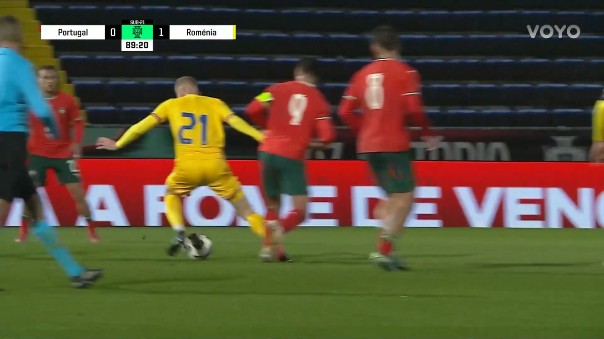 Victorie pentru România U21 împotriva Portugaliei U21 » Un gol senzațional a decis meciul