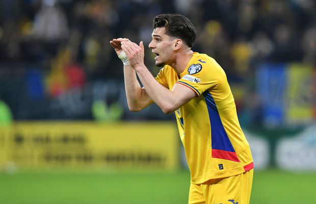 Ianis Hagi atacă arbitrajul, după România - Bosnia: „Nu mi se pare corect”