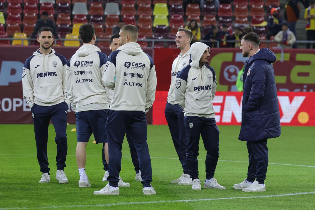 România - Bosnia, imagini dinaintea partidei