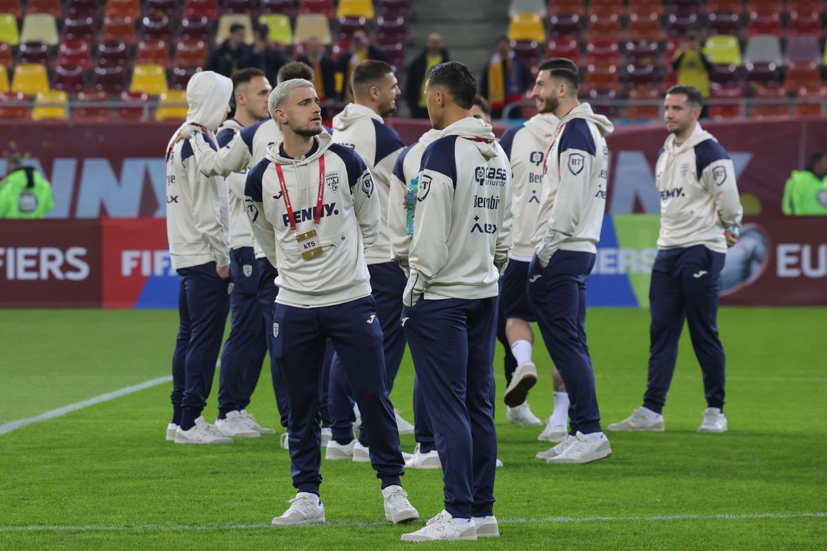 România - Bosnia, imagini dinaintea partidei