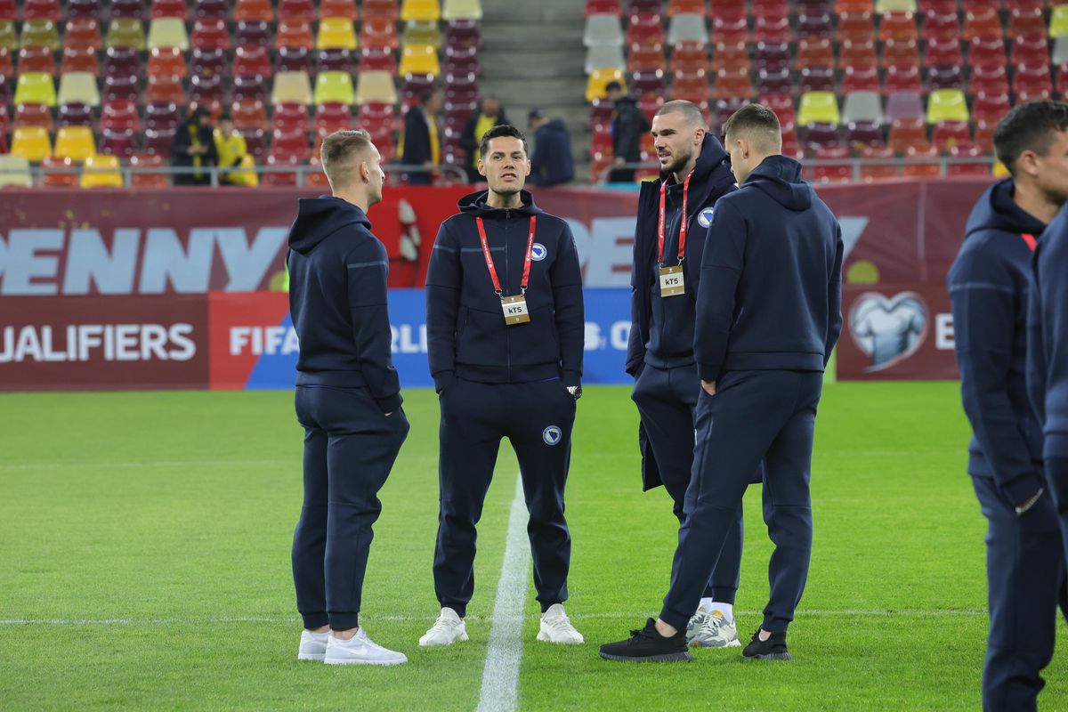 România - Bosnia, imagini dinaintea partidei