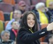 Prezentatoarea TV, Ramona Păun a fost prezentă la România – Bosnia-Herțegovina, meci din preliminariile pentru Campionatul Mondial din 2026. FOTO: Ionuț Iordache (GSP.RO)