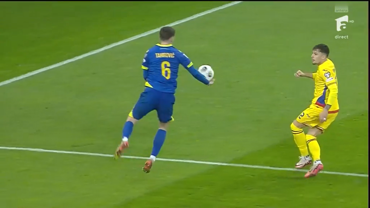Decizie SCANDALOASĂ » Arbitrul a șocat la România - Bosnia: verdictul specialistului pentru GSP