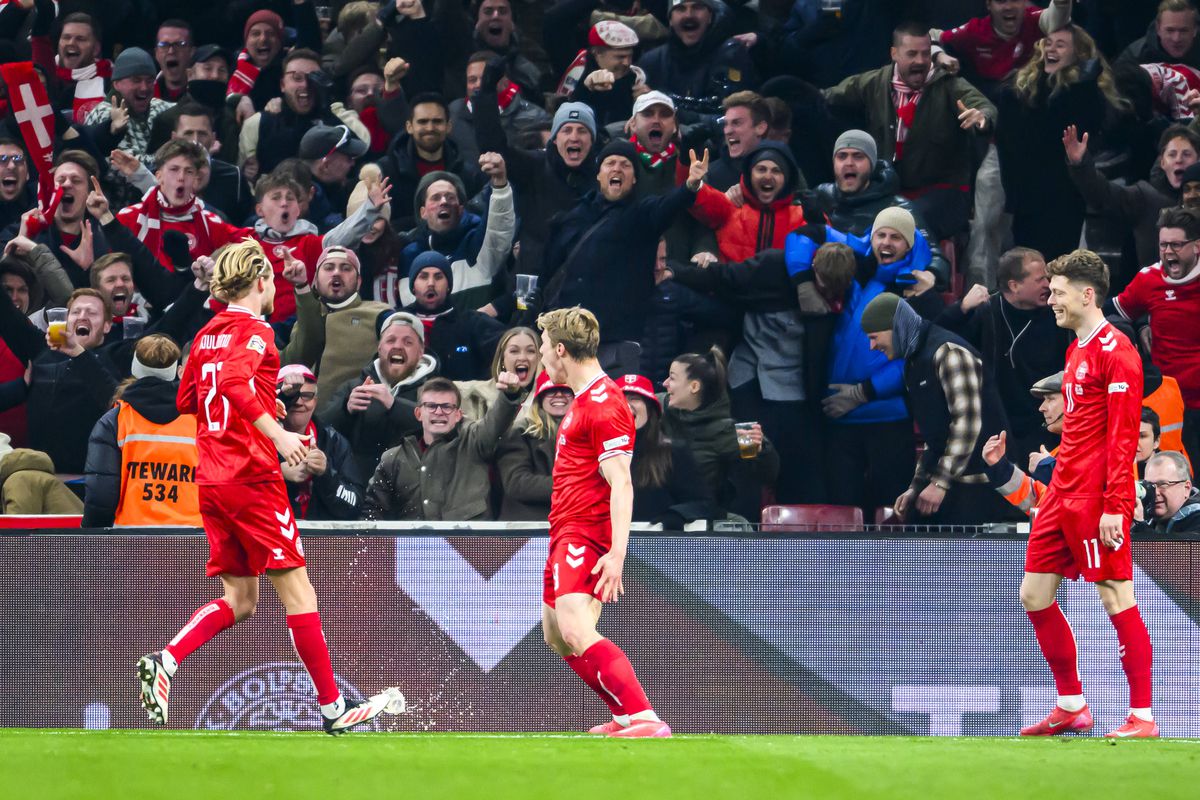 Rasmus Hojlund a celebrat în stilul lui Cristiano Ronaldo în Danemarca - Portugalia