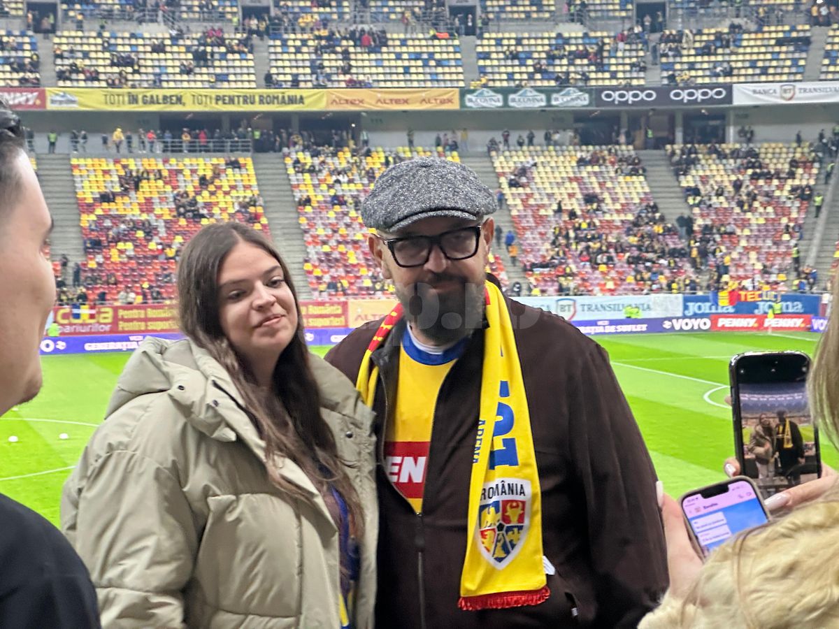 Cristian Popescu Piedone, prezent la România - Bosnia