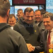 Nicușor Dan fost prezentă la România – Bosnia-Herțegovina, meci din preliminariile pentru Campionatul Mondial din 2026. FOTO: Ionuț Iordache (GSP.RO)