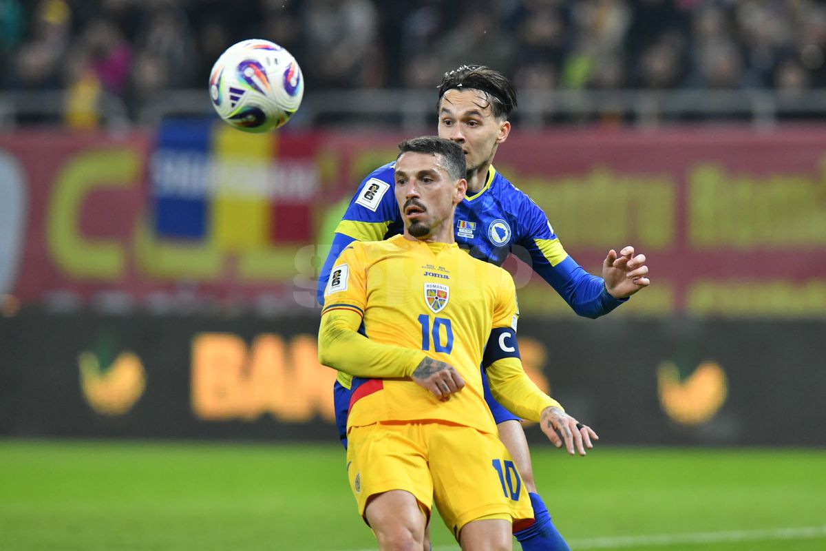 Nicolae Stanciu își face „mea culpa”, după România - Bosnia: „Ar fi culmea să dăm vina pe arbitraj”