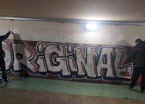 Ce au pățit ultrașii unei echipe din București, prinși în timp ce vopseau un perete cu graffiti: „Astfel, au scăpat de plângerea penală”