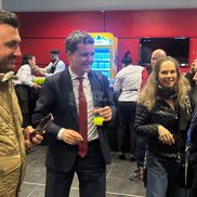 Nicușor Dan fost prezentă la România – Bosnia-Herțegovina, meci din preliminariile pentru Campionatul Mondial din 2026. FOTO: Ionuț Iordache (GSP.RO)