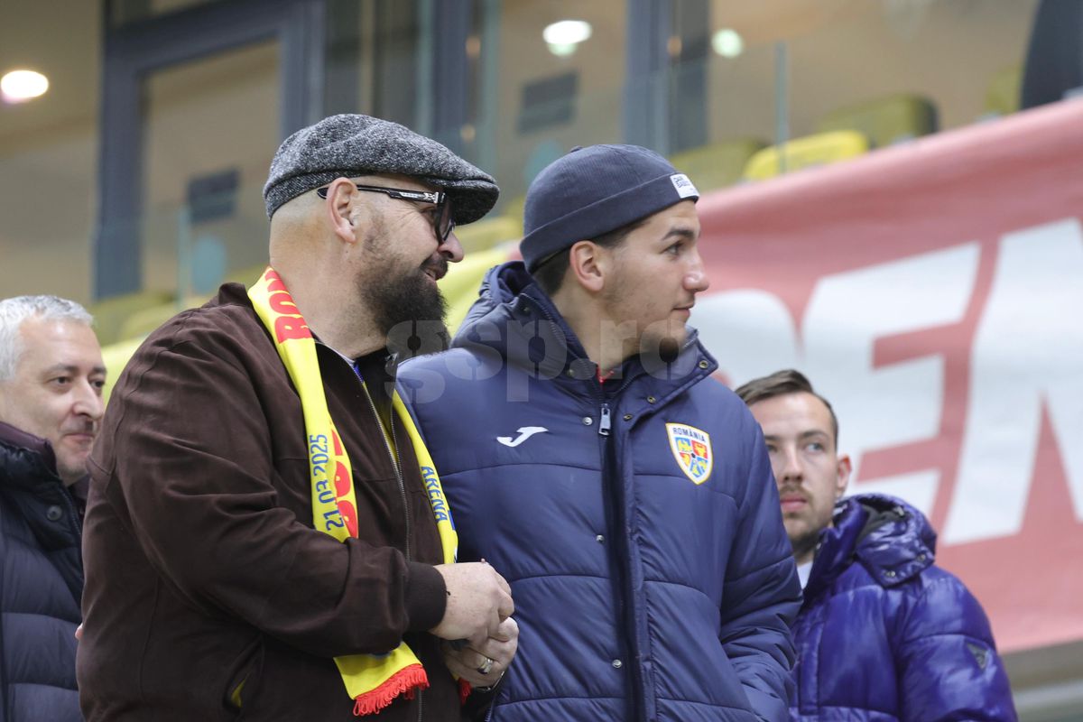 Cristian Popescu Piedone, prezent la România - Bosnia
