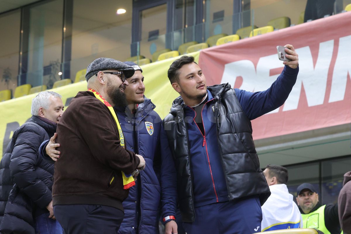 Cristian Popescu Piedone, prezent la România - Bosnia