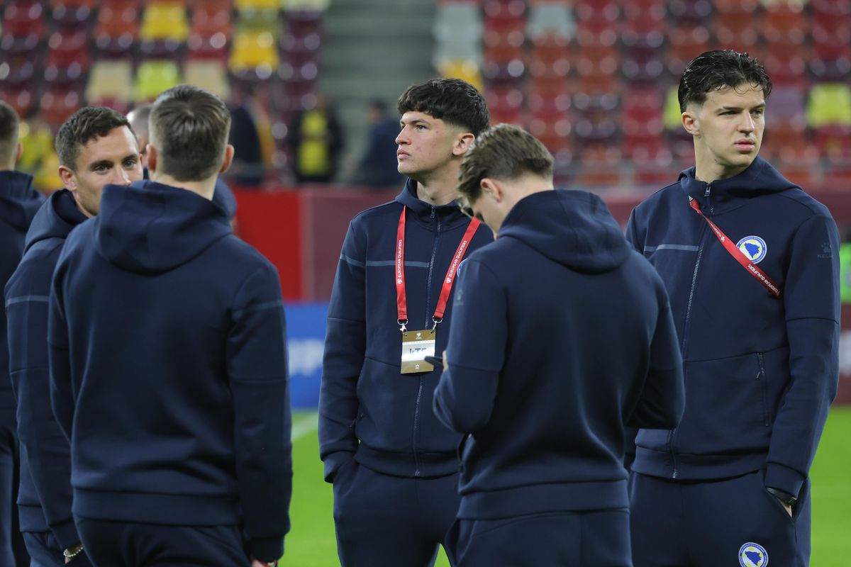 România - Bosnia, imagini dinaintea partidei