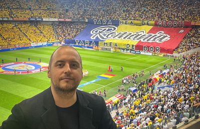 Andrei Ciobanu, comediantul fan FCSB, a fost la GSP Live. Ce facem, diseară, cu Bosnia?