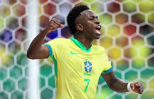 Vinicius a înscris în minutul 90+9, iar Brazilia a răpus-o pe Columbia!