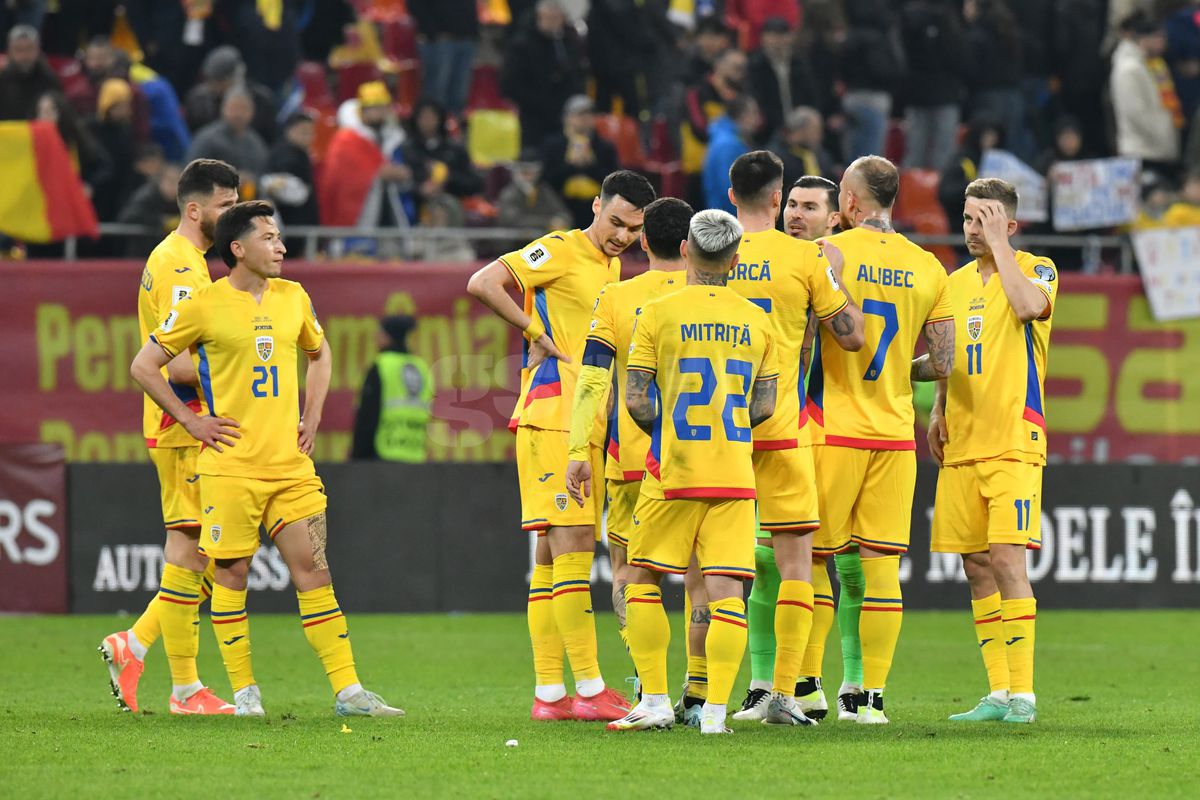 Ce s-a întâmplat pe gazon, imediat după România - Bosnia » Imagini înduioșătoare cu familia unui „tricolor” + Mircea Lucescu, „înmărmurit”