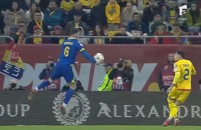 Stoichiță a apelat la Balaj pentru a-i lămuri faza hențului din România - Bosnia: „A fost 11 metri!”