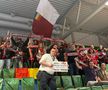 Fanii Gloriei Bistrița susțin echipa Rapidului în Danemarca
