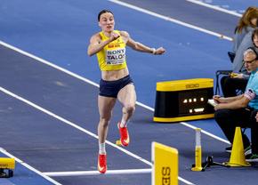 Elena Talos, pe locul 9 la triplusalt, iar Alexia Dospin pe poziția a 13-a la Campionatele Mondiale în sală