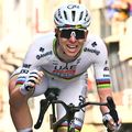 Tadej Pocagar (UAE) s-a impus în premieră în Milano-Sanremo, foto: Imago