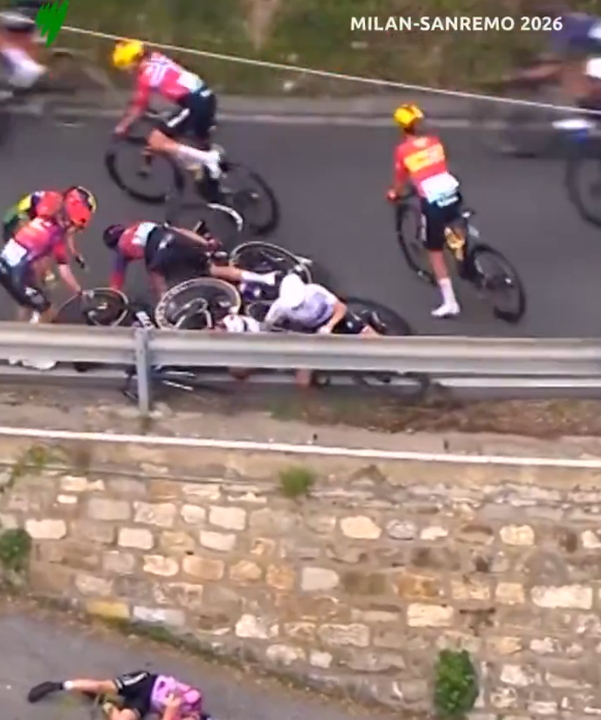 Ciocnire la Milano-Sanremo 2026