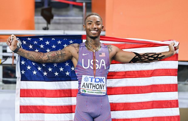 Jordan Anthony, medalie de aur la prima competiție mondială, după un incident cu un ofițer antidoping